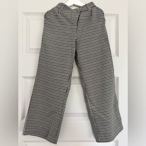 Zara Élégant checked Trousers
